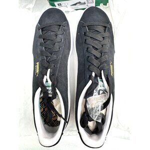 Puma Suede Classic Sneakers Black/White Size 12 US Mens‎